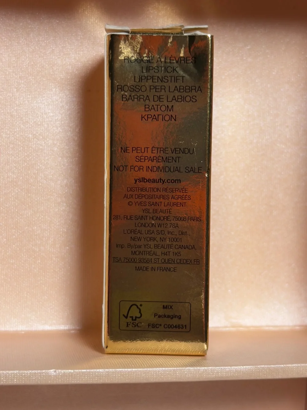 Yves Saint Laurent Nude Pink Lip Blusher Stick